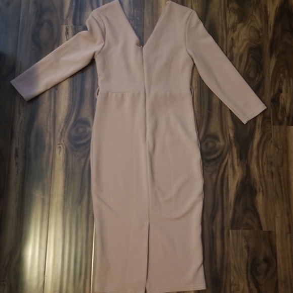 Pale Blush Pink midi neck - Picture 5 of 5